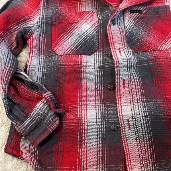 Polo, Ralph Lauren, boy’s red flannel button-up shirt, size 5
