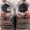 Clarks, stomposaurus tan leather sneakers with Velcro, sz 8