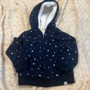 Gap, Sherpa lined sweatshirt with hood, size 3