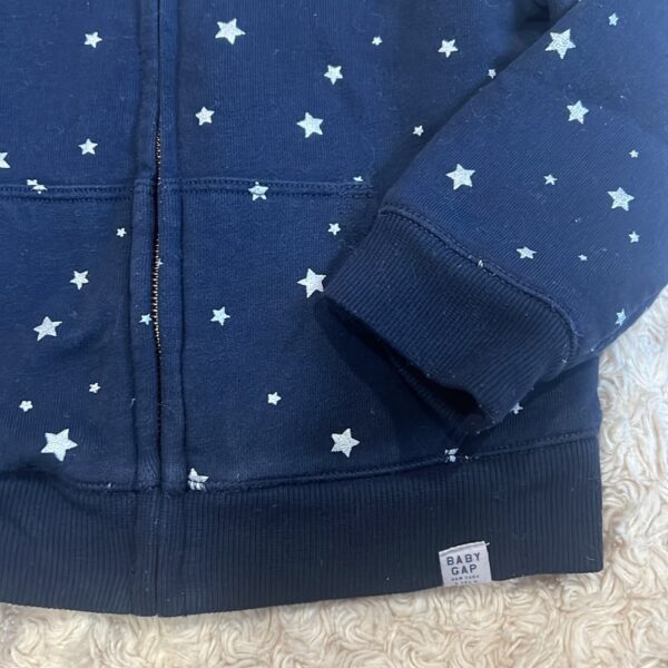 Gap, Sherpa lined sweatshirt with hood, size 3