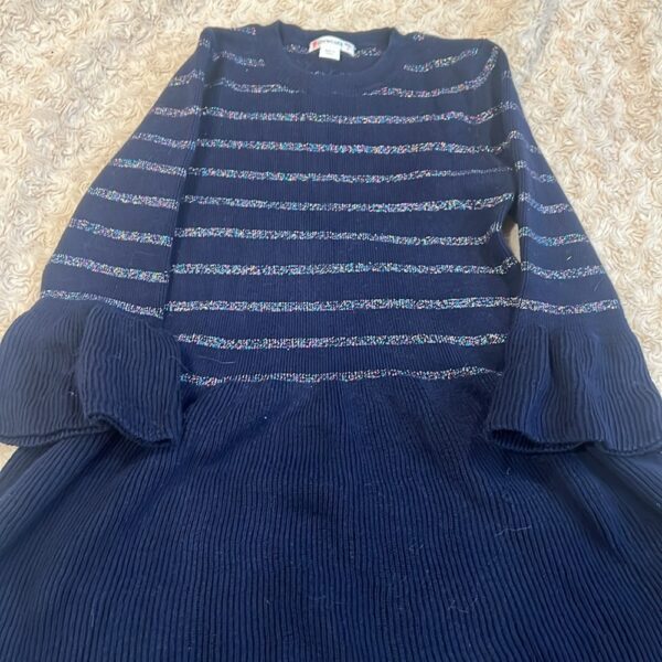 Crewcuts, navy sweater dress, size 6