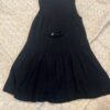 Janie & Jack, black sleeveless sweater dress, size 7