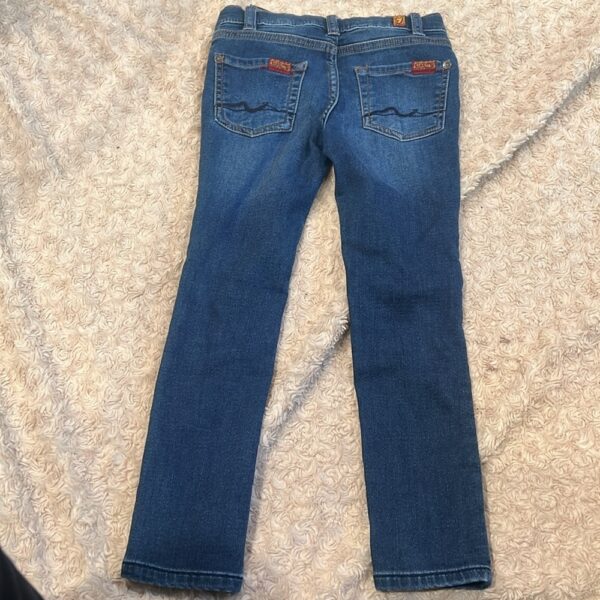 Seven for all Mankind, pair of Paxtyn jeans, size 6, adjustable waist