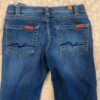 Seven for all Mankind, pair of Paxtyn jeans, size 6, adjustable waist