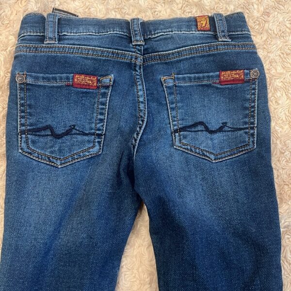 Seven for all Mankind, pair of Paxtyn jeans, size 6, adjustable waist
