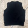 Crewcuts, black cashmere sweater vest, size s (6-7)