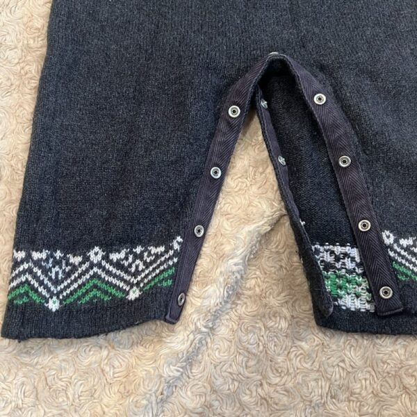 Hanna Andersson, heavy sweater onesie with hood, size 18-24 months