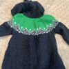 Hanna Andersson, heavy sweater onesie with hood, size 18-24 months