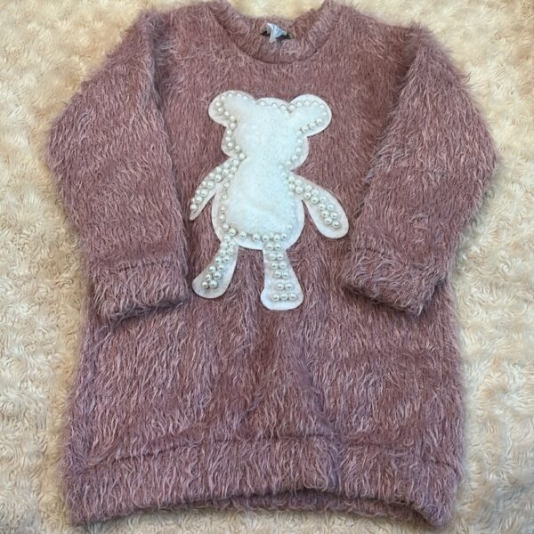 Little Mass, oversized sweater with leggings, size 6