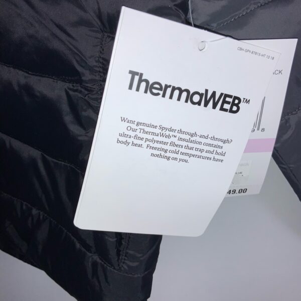 Spyder Thermaweb Boys Hooded Puffer Jacket