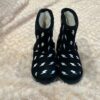 EMU, boy’s black boots with lightning bolts, size 10