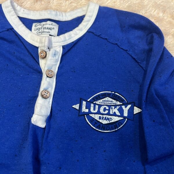 Lucky Brand, pair of boy’s long sleeved tshirts, size 5
