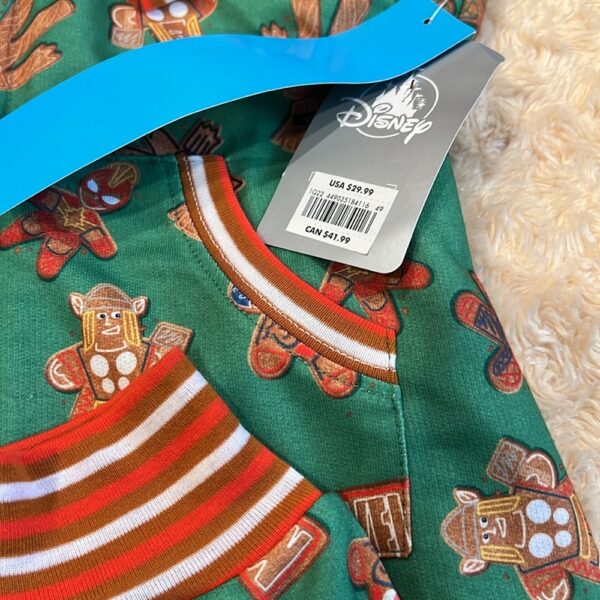 Disney, NWT, zip up Christmas onesie for Marvel, size 5/6