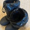 Kamik, like new, pair of black snow boots with toggle top, size 1