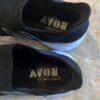 New Balance, like new, pair of black slip on sneakers, size 3