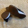 New Balance, like new, pair of black slip on sneakers, size 3