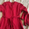 Kate Mack, lightweight asymmetrical tiered red dress, size 5