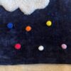 Baby Sara by SaraSara, blue sweater dress with rainbow detail, size 6