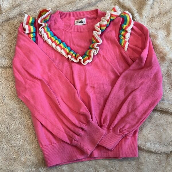 Hatley, 2 pc Jean and sweater set, size 7
