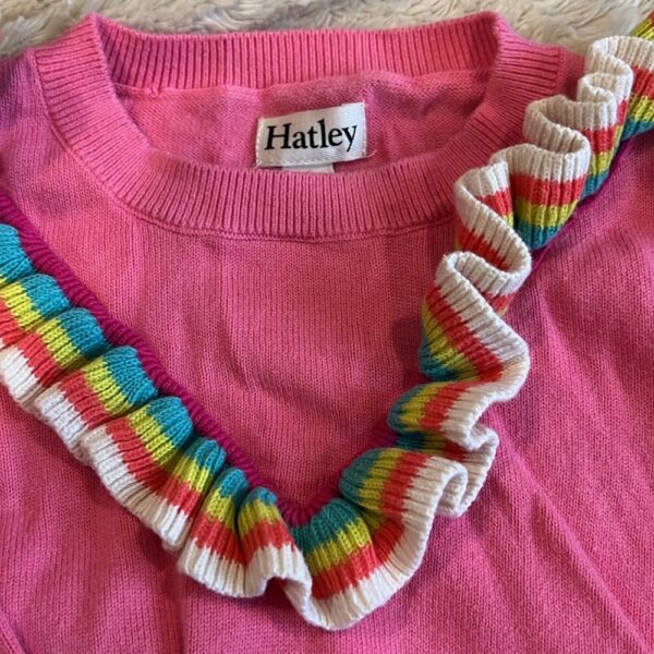 Hatley, 2 pc Jean and sweater set, size 7