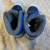 Kamik, pair of blue short snow boots, size 1