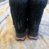 Baffin, girls black and pink tall snow boots, size 2