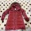 Appaman, hooded 3/4 down coat with faux fur, size 10