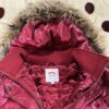 Appaman, hooded 3/4 down coat with faux fur, size 10
