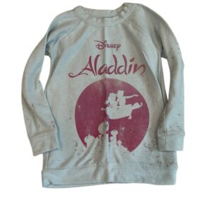 Chaser, for Disney, lightweight pullover sweatshirt, Aladdin, size 6