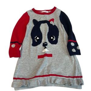 Deux par Deux, sweater dress with leggings, size 4