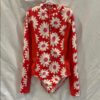 Mini Boden Red Floral Long Sleeved Girl’s Swimsuit, sz 13-14 yrs