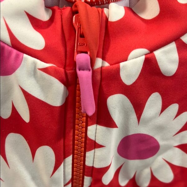 Mini Boden Red Floral Long Sleeved Girl’s Swimsuit, sz 13-14 yrs