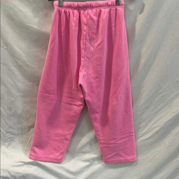 Aviator Nation Pink Track Pants with Red Heart