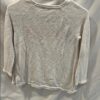 Lilly Pulitzer White and Blue Sweater with Crew Neck