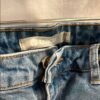 Tractr Blue Distressed Patchwork Denim Shorts