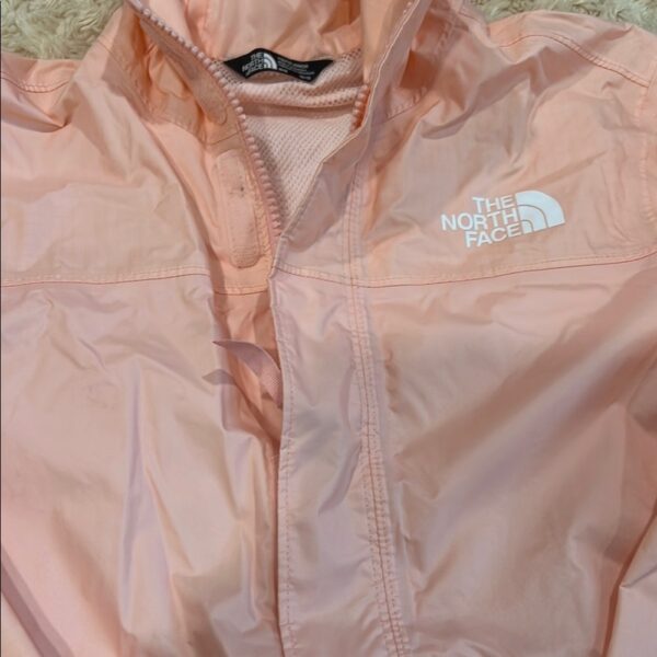 The North Face Pink Raincoat Lightweight Hooded Jacket