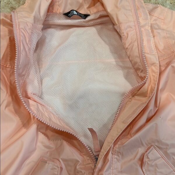 The North Face Pink Raincoat Lightweight Hooded Jacket