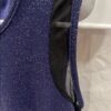 Blue Sheath Dress with Crew Neck for Cocktail