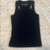 Katie J NYC Black Fitted Tank Top, size XL