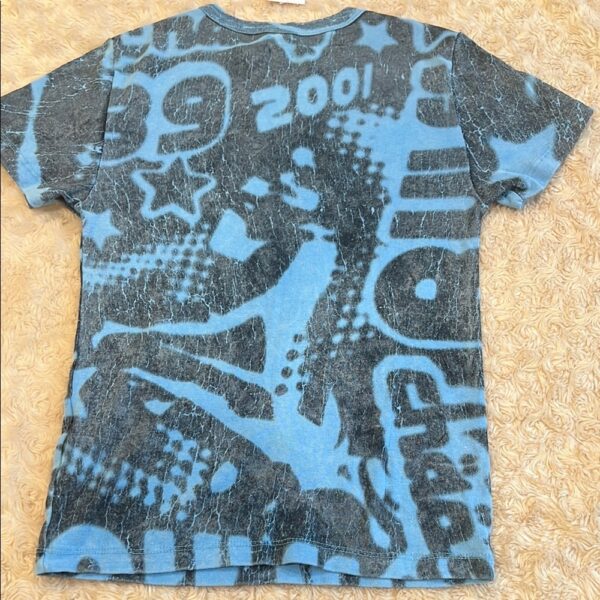 NWT, BDG, blue and gray graphic tee, size small
