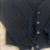 Summerland, crunchy lightweight black cardigan, women’s size small