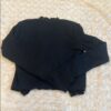 Summerland, crunchy lightweight black cardigan, women’s size small