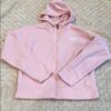 The North Face Kids Pink Lightweight Fleece Jacket, Size Medium (10/12)