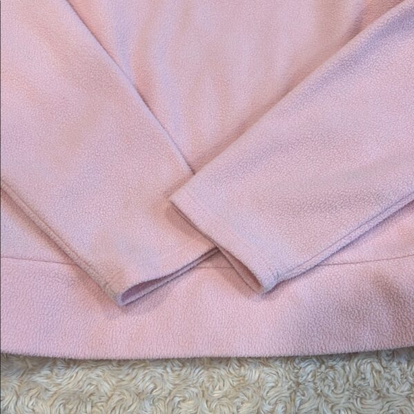 The North Face Kids Pink Lightweight Fleece Jacket, Size Medium (10/12)