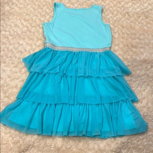Hanna Andersson, like new tiered tank dress, Size 140 (10)
