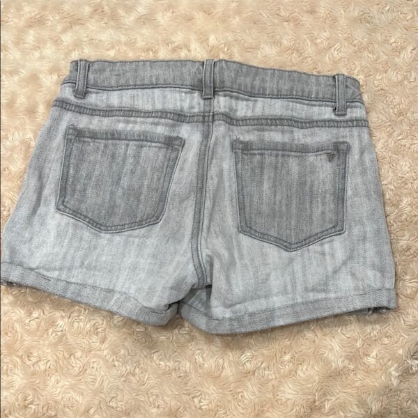 Tractr, girl’s grey denim shorts, size 14