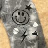 Like New, Firehouse, Gray Kids Jogger Pants with Smiley Design, Size Small