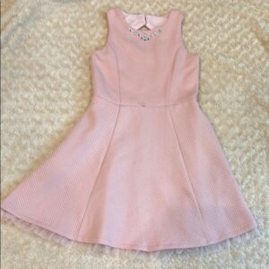 Like New, Zunie, Elegant Pink Sleeveless Kids Dress, Size 14