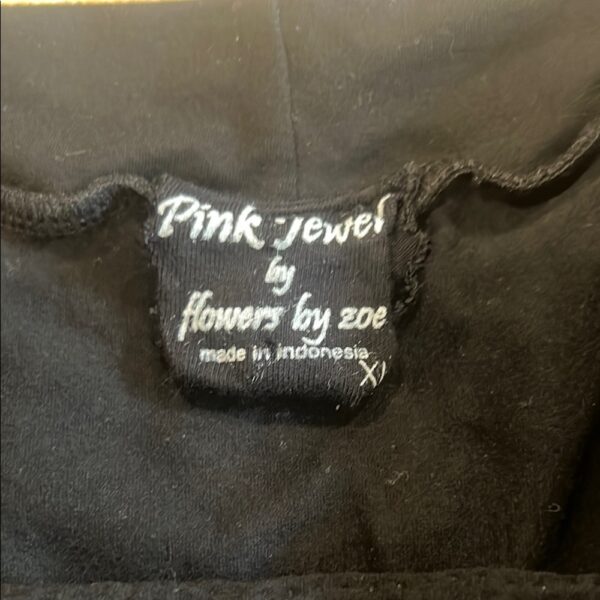Flowers by Zoe, Girls Black Sequined Mini Skirt, Size XL