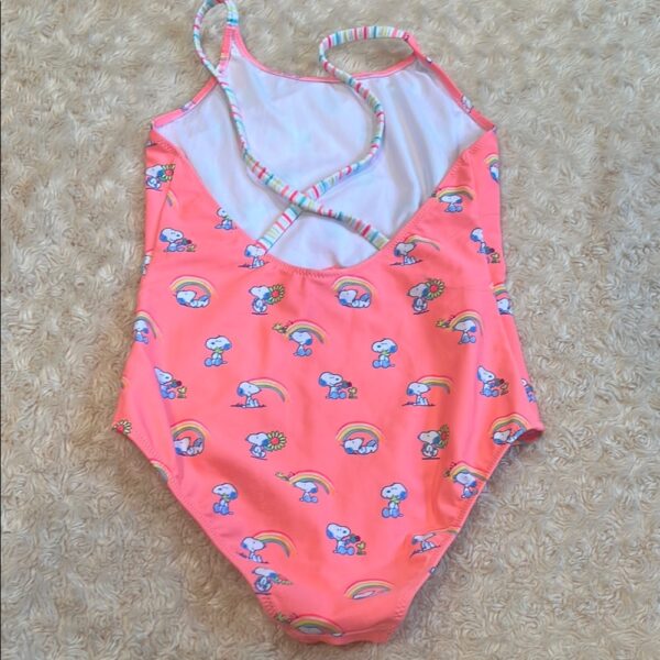 Sunuva Kids for Peanuts, Girls One Piece Bathing Suit, Size 11-12